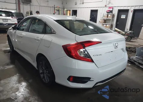 2020 Honda Civic Ex-L from USA, damaged, VIN 19XFC1F74LE008724